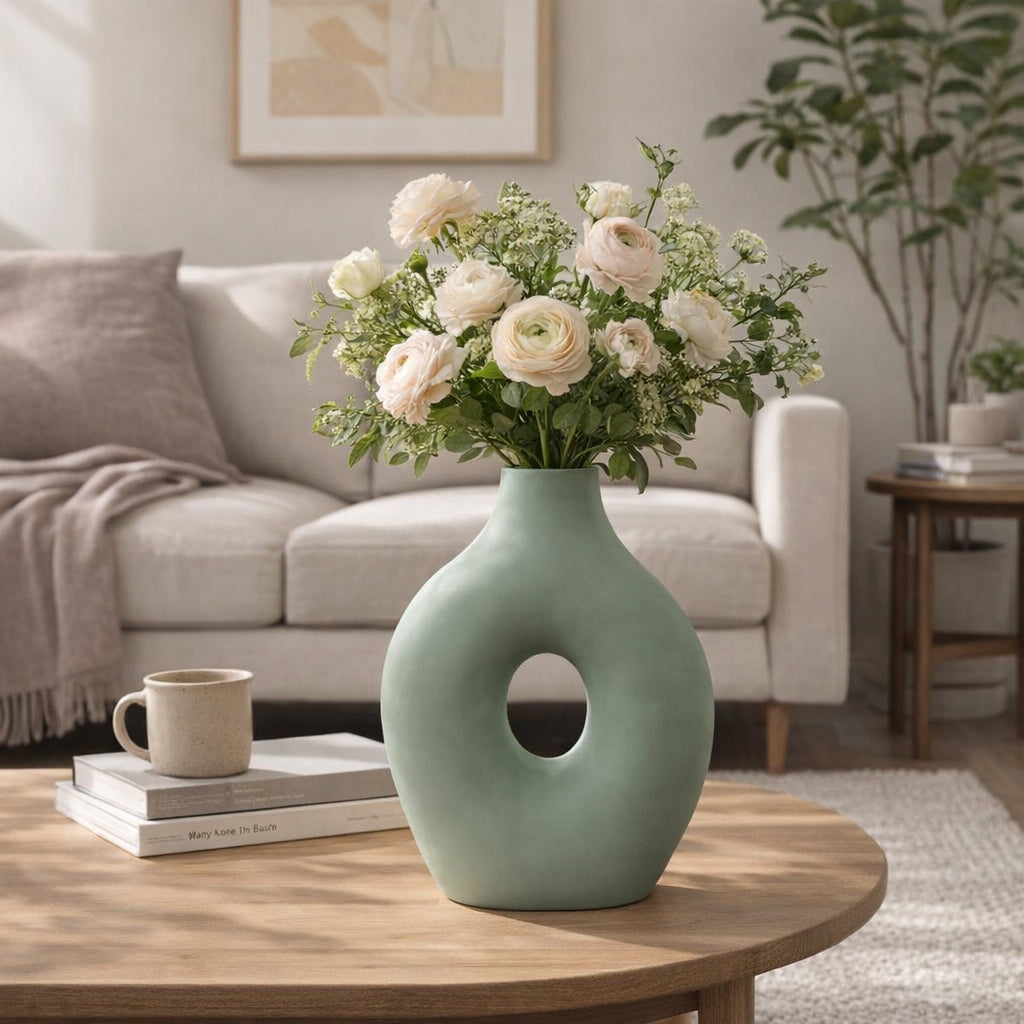 Elroyshaw Green Large Vase