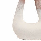Talus Multicolor Curvy Open Cut-Out Terracotta Vase