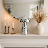 Lakeshore Silver Large Mosaic Mushroom