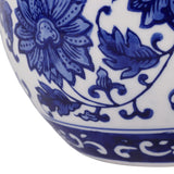 Rockland Blue/White Neroli and Basil Chinoiserie Candle