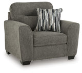 Olten Graphite Sofa and Oversized Chair (Online Special Price)