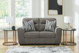 Olten Graphite 2 Loveseats (Online Special Price)