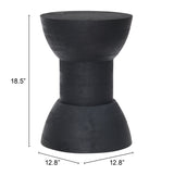 Wisdom Black Side Table