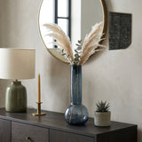 Prunedale Blue Glass Vase