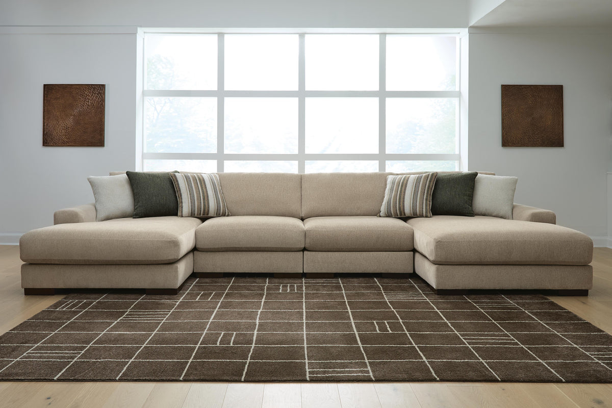 Linenhause Dune 4-Piece Double Chaise Sectional (Online Special Price)