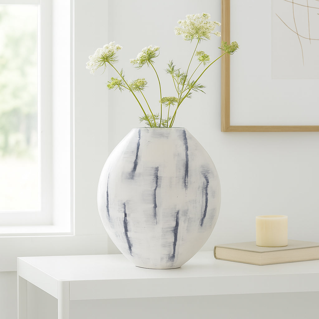 Gortonham White Vase