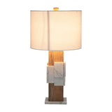 Ceneda White Marble Table Lamp