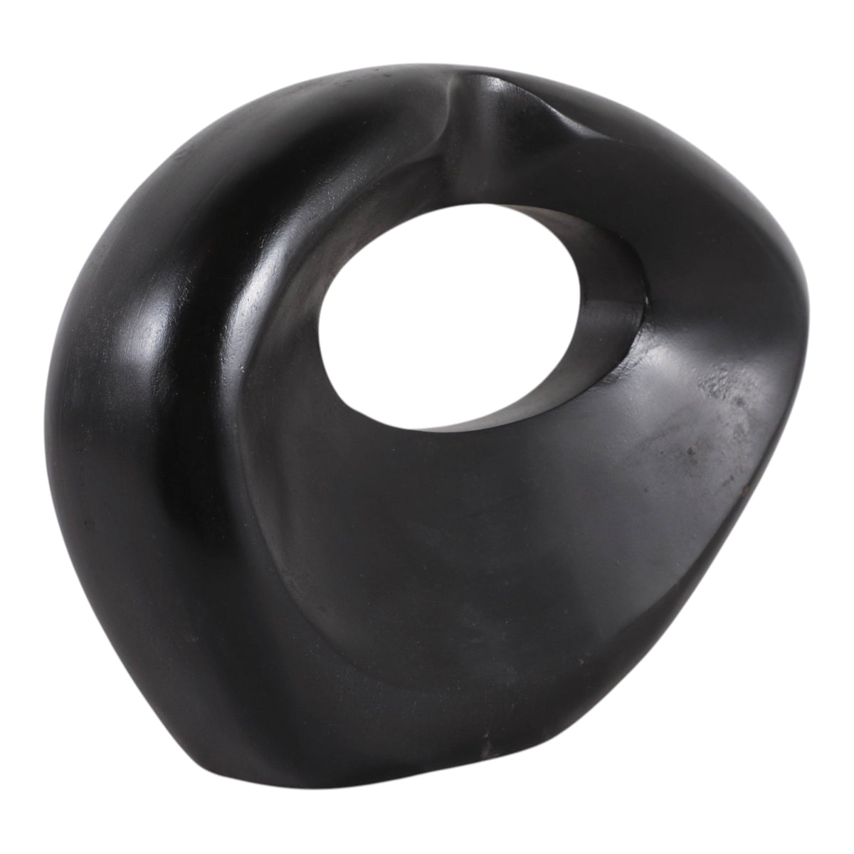 Obie Black/Brown Wooden Object