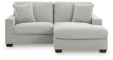 Amesley Smoke Sofa Chaise (Online Special Price)