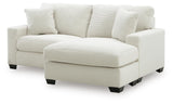 Amesley Ivory Sofa Chaise (Online Special Price)