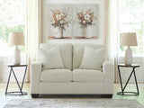 Amesley Ivory Loveseat