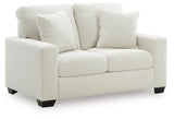 Amesley Ivory Loveseat