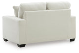 Amesley Ivory Loveseat