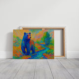 Chromatic Bear by the Riverbend