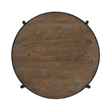 Pivot Brown End Table