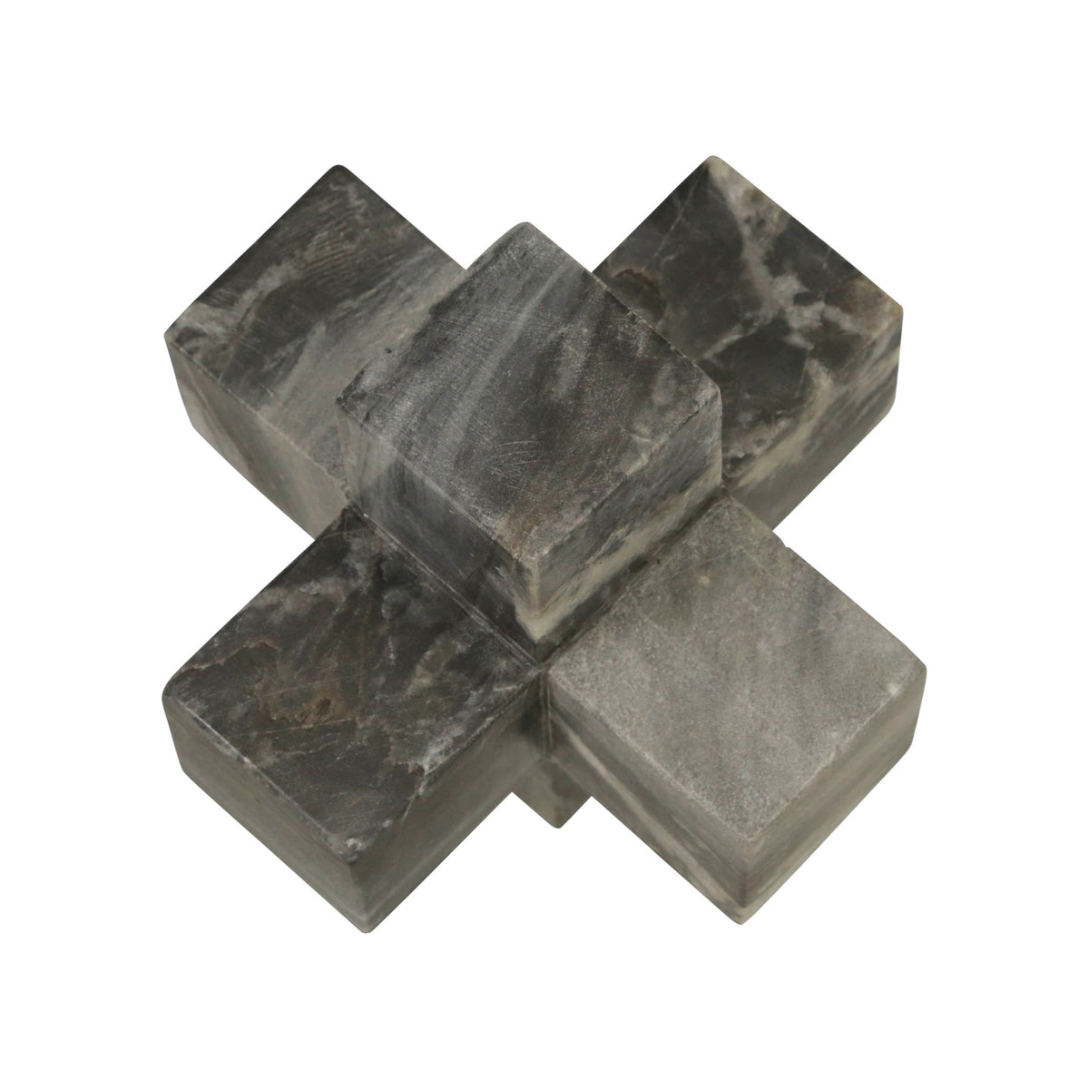 Blanchard Gray Marble Jack Decor - 15225-02EC