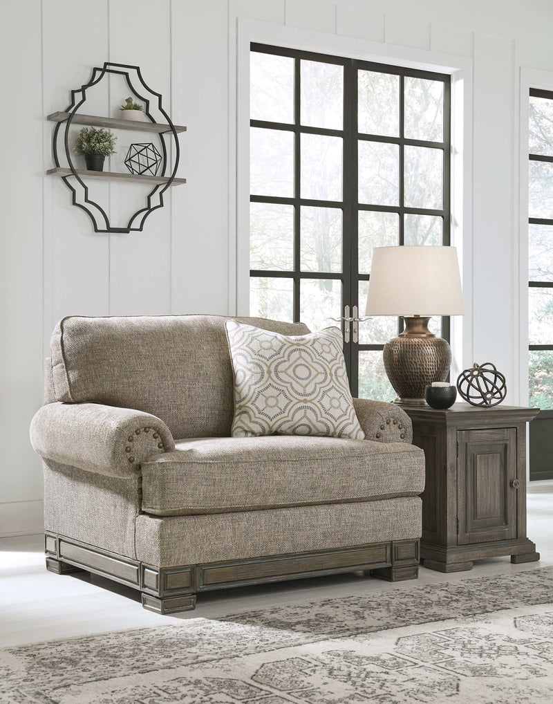 Einsgrove Sandstone Oversized Chair - Ornate Home