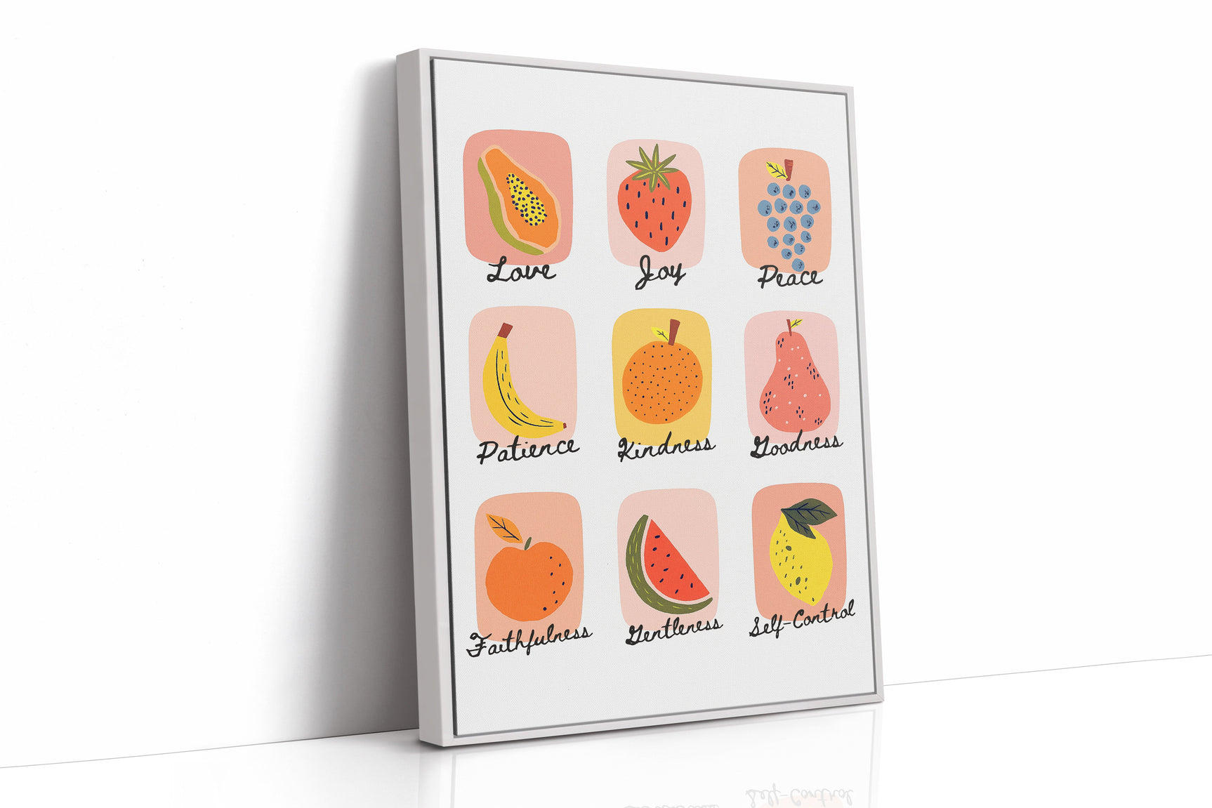 Fruits of the Spirit Illustrated Print