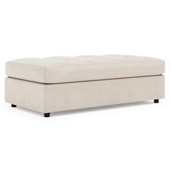 Nest Cream Ottoman