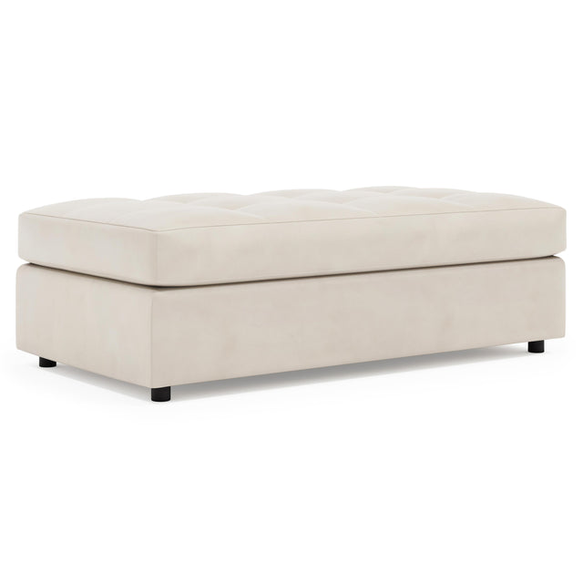Nest Cream Ottoman