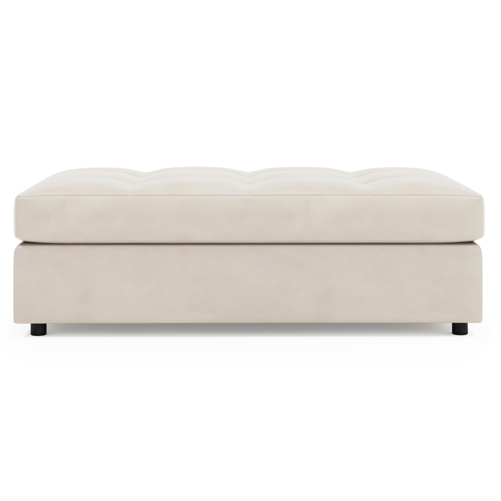 Nest Cream Ottoman