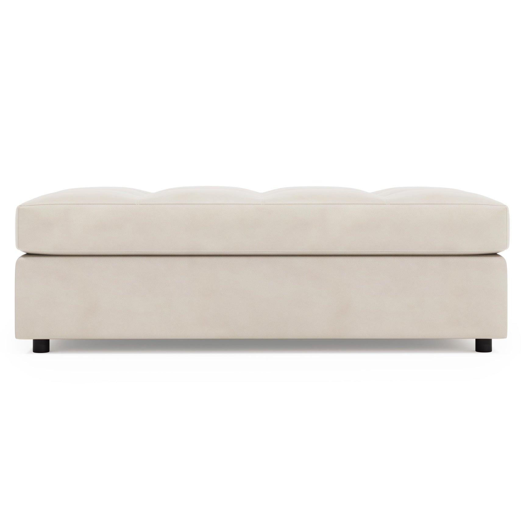 Nest Cream Ottoman