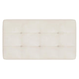 Nest Cream Ottoman