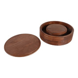 Riego Brown/Tan Wooden Boxes (Set of 2)