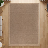 Fiora Natural 3 Jute-Look Rug | Pet-Friendly Texture