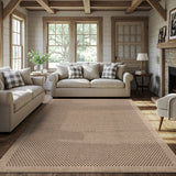Fiora Natural 3 Jute-Look Rug | Pet-Friendly Texture
