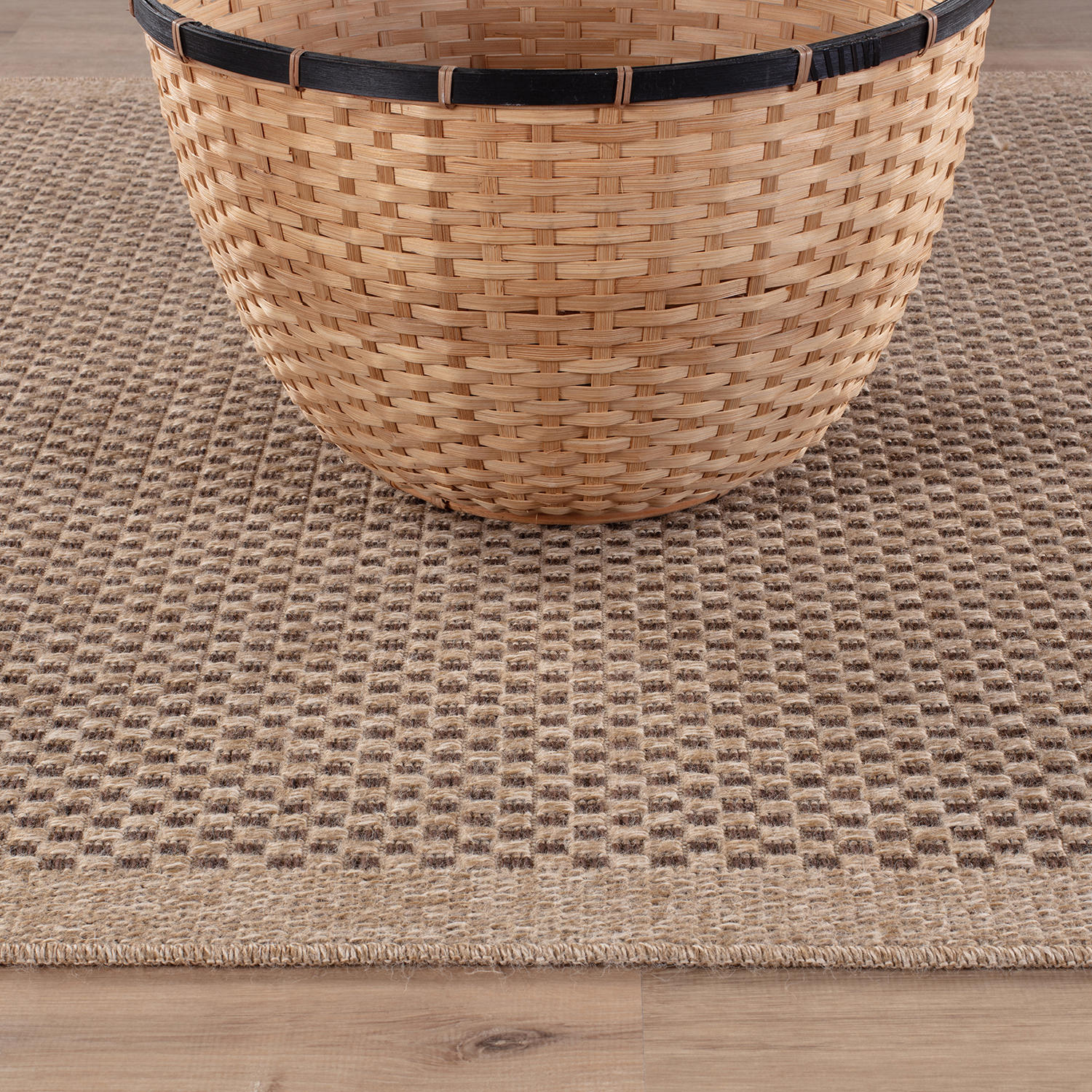 Fiora Natural 3 Jute-Look Rug | Pet-Friendly Texture