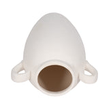 Laylaford White Ceramic Textured Jug with Handles