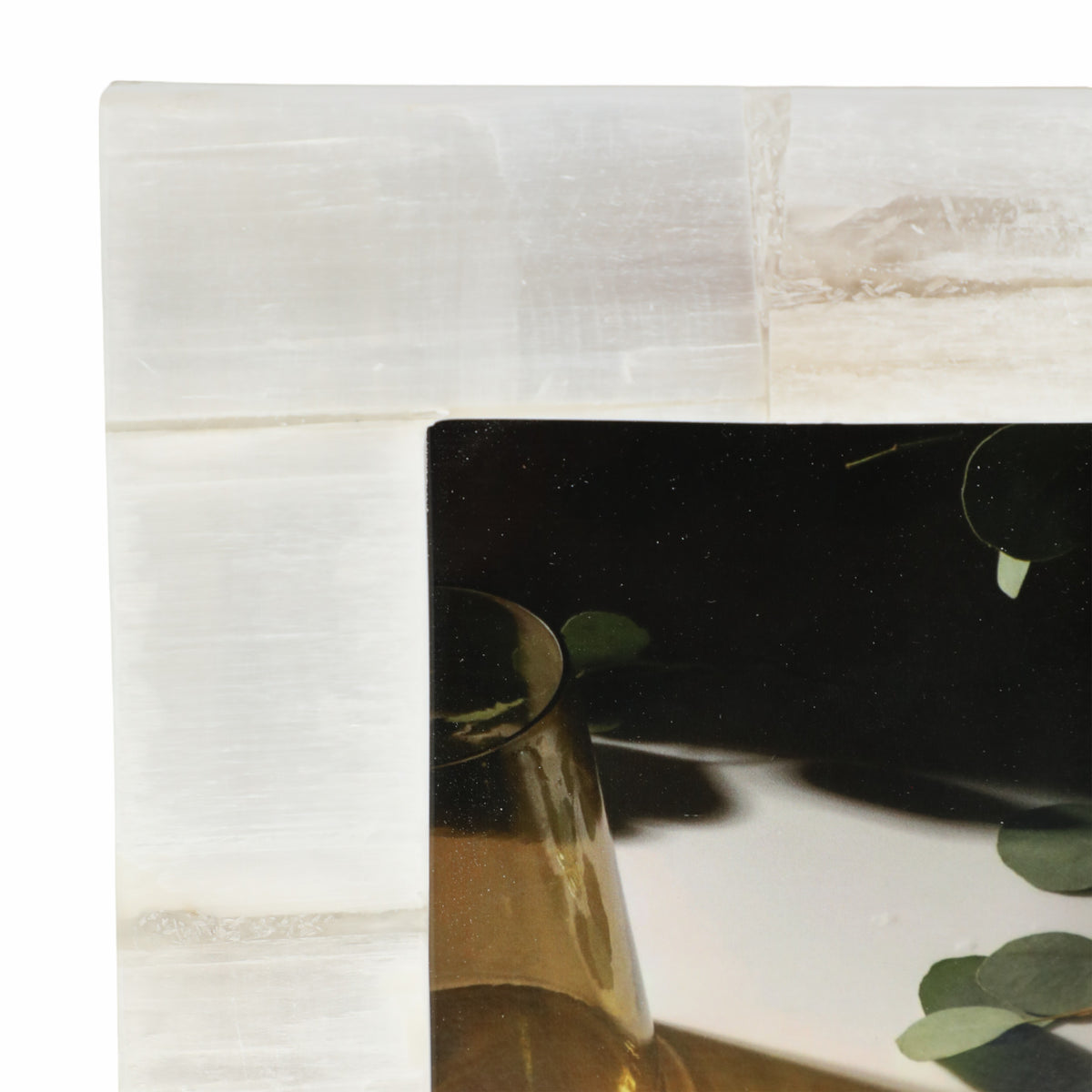 Coniston White 5x7 Selenite Photo Frame