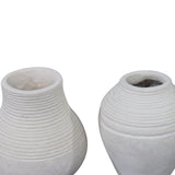 Draperfield Ivory/White Vases (Set of 2)