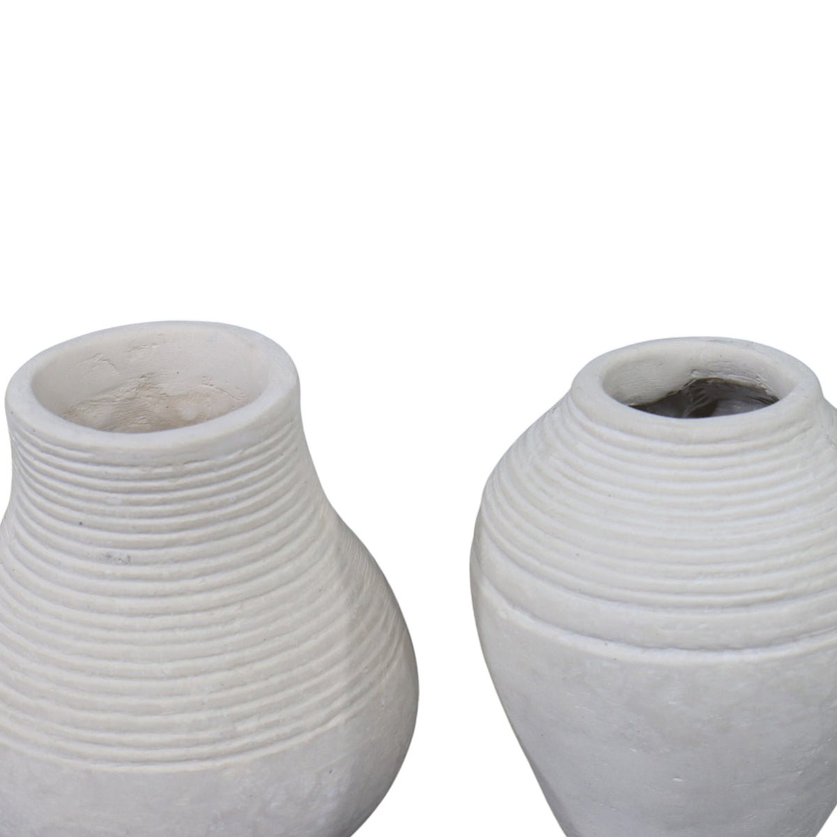 Draperfield Ivory/White Vases (Set of 2)