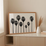 Seven Palms in Perfect Rhythm