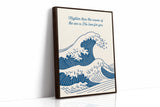 Mightier Than the Waves Ocean Print