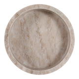 Broganmoor Beige Marble Bowl on 3 Feet