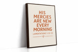 New Every Morning Scripture Print