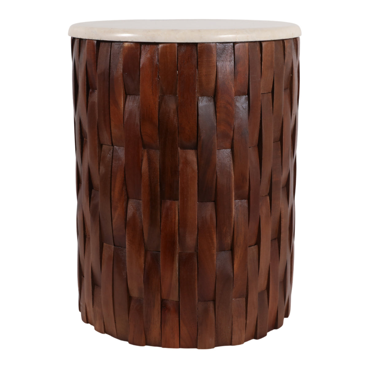 Davinwell Ivory/Brown Table