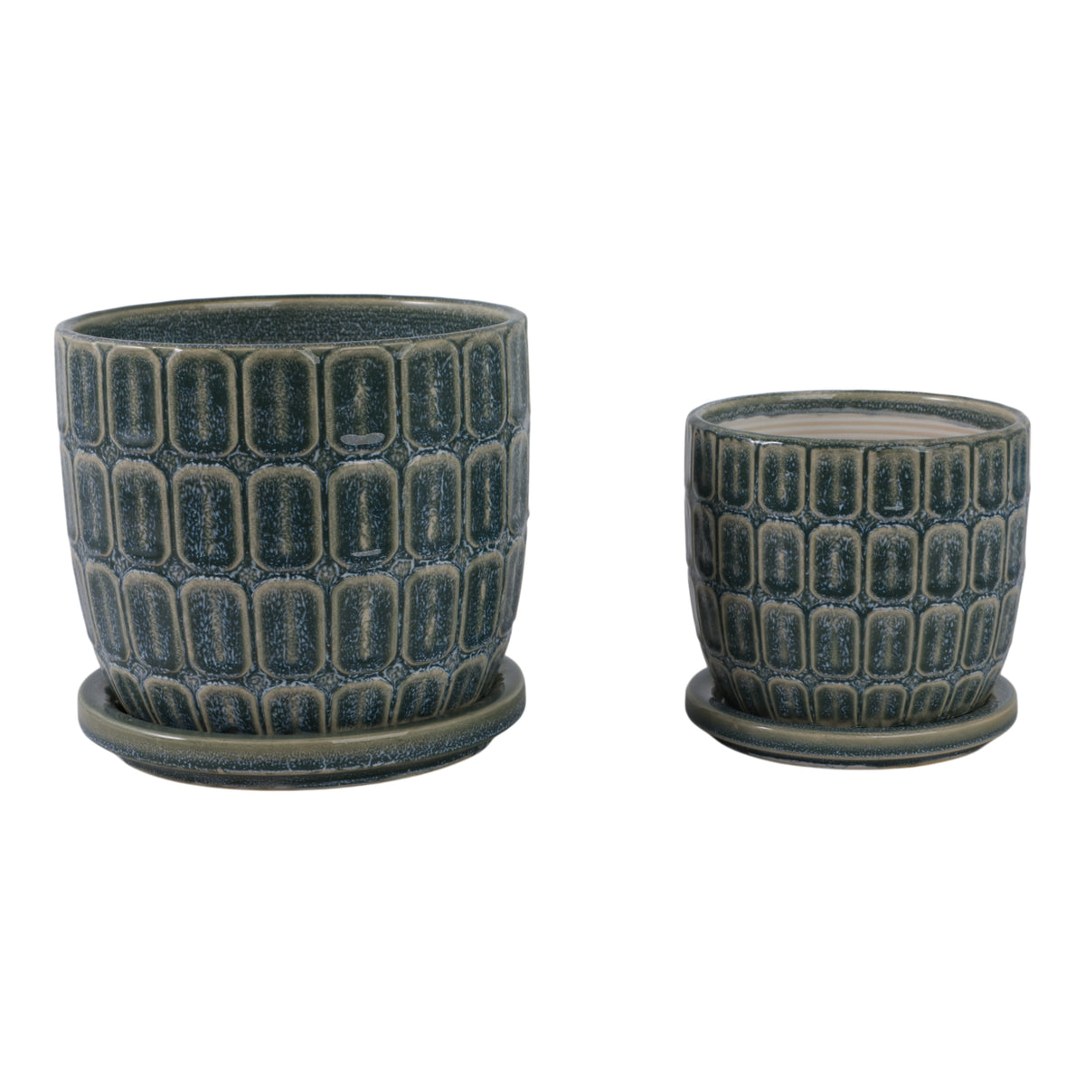 Leonaham Blue Planters (Set of 2)