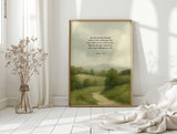 Morning Trust Psalm 143:8 Landscape Print
