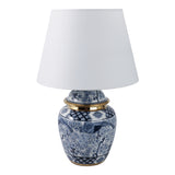 Midco Multicolor Chinoiserie Table Lamp with Trim