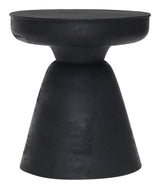 Sage Black Side Table