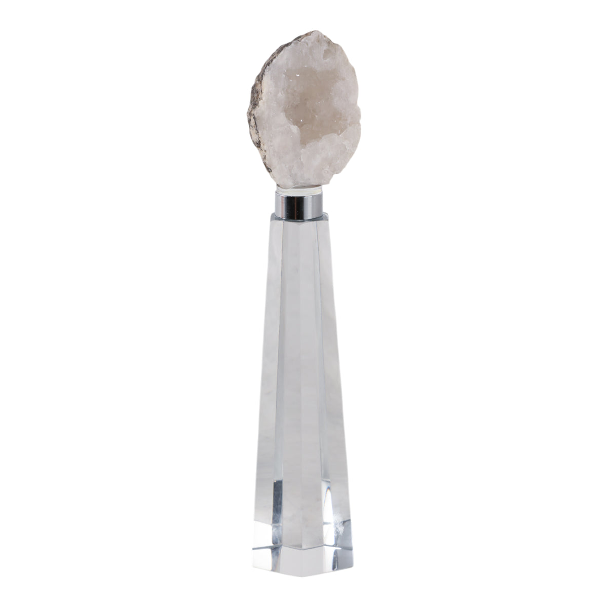 Chathamoak Clear/White Small Decor