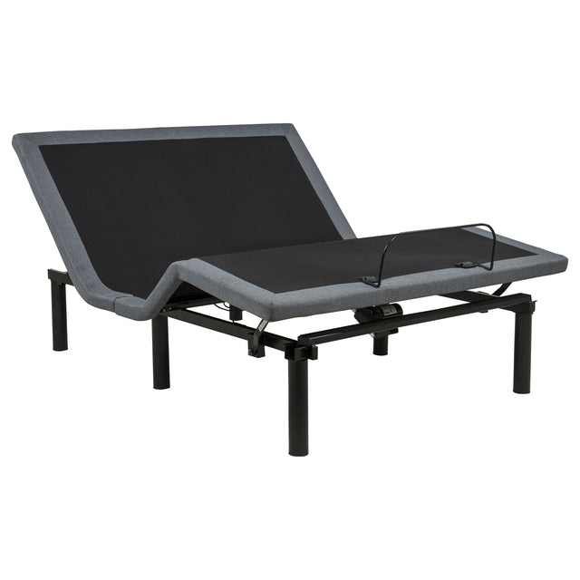 Tasca Black Full Dual-motor Adjustable Bed Base In