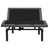 Tasca Black Full Dual-motor Adjustable Bed Base In