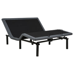 Tasca Black Queen Dual-motor Adjustable Bed Base In