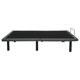 Tasca Black Queen Dual-motor Adjustable Bed Base In