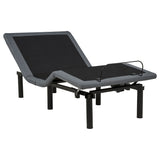Tasca Black Twin Dual-motor Adjustable Bed Base In
